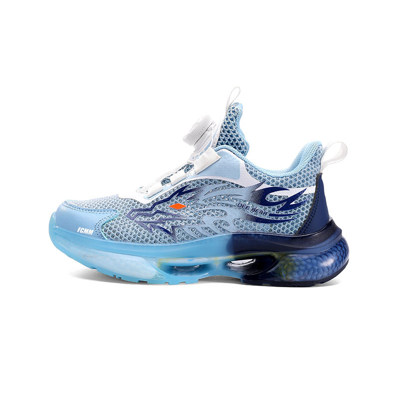 

Нескользящие, легкие, амортизирующие и дышащие, низкие повседневные кроссовки для детей FCMM, синий