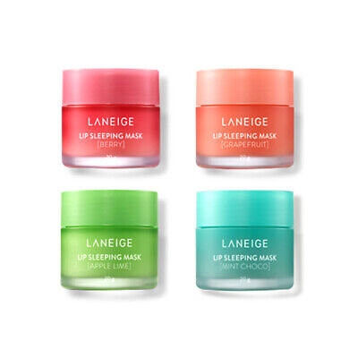 LANEIGE Lip Sleeping Mask Apple Lime Интенсивно восстанавливающая маска для губ на ночь, 20г — фото 3