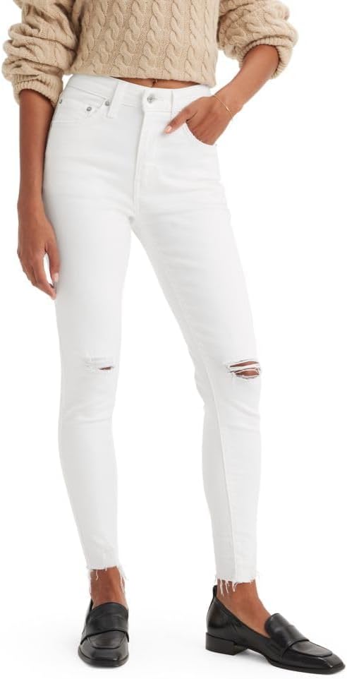 

Женские джинсы Levi's Premium 721 с высокой талией (также доступны в размере Plus), (New) White