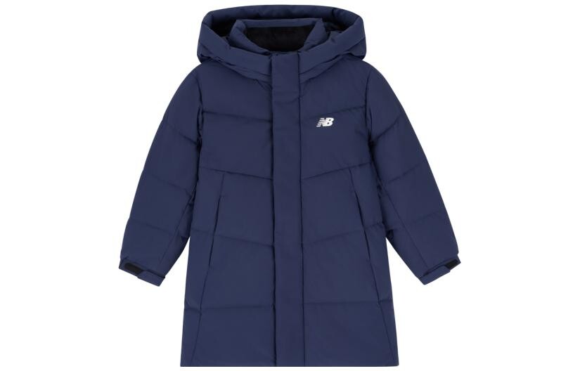 

Детские пуховики/жилеты New Balance, синий