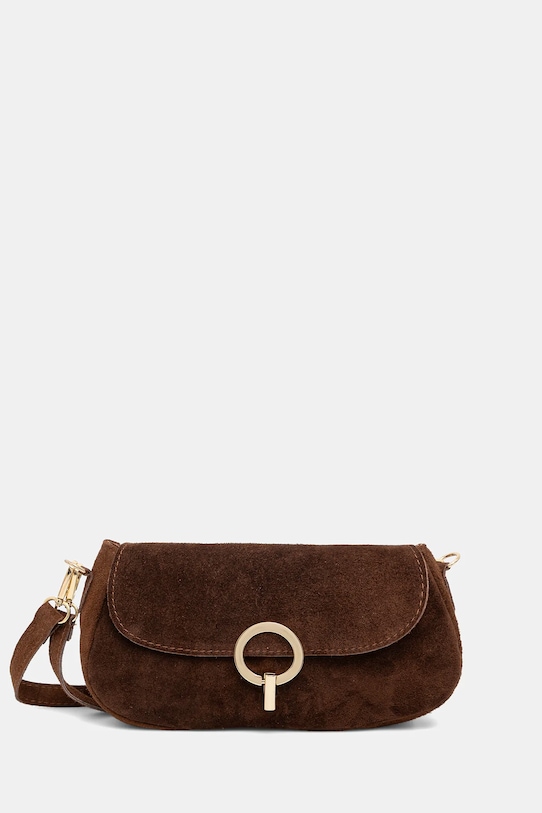 

Замшевая сумка Answear.LAB, коричневый