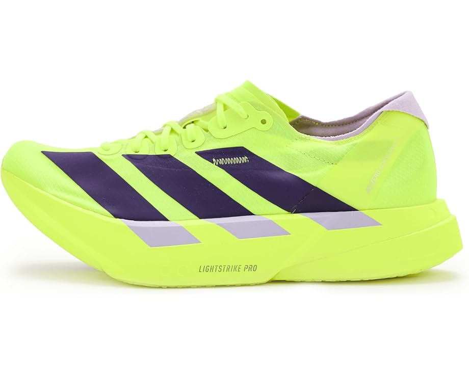 Мужские кроссовки для бега Adidas adizero adios pro 4 Adidas Running, Solar Yellow/Aurora Plum/Powder Plum — фото 4