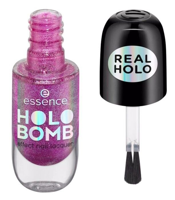 

Женский лак для ногтей Holo BombBrand Essence, Женский лак для ногтей Holo Bomb<br>Brand Essence