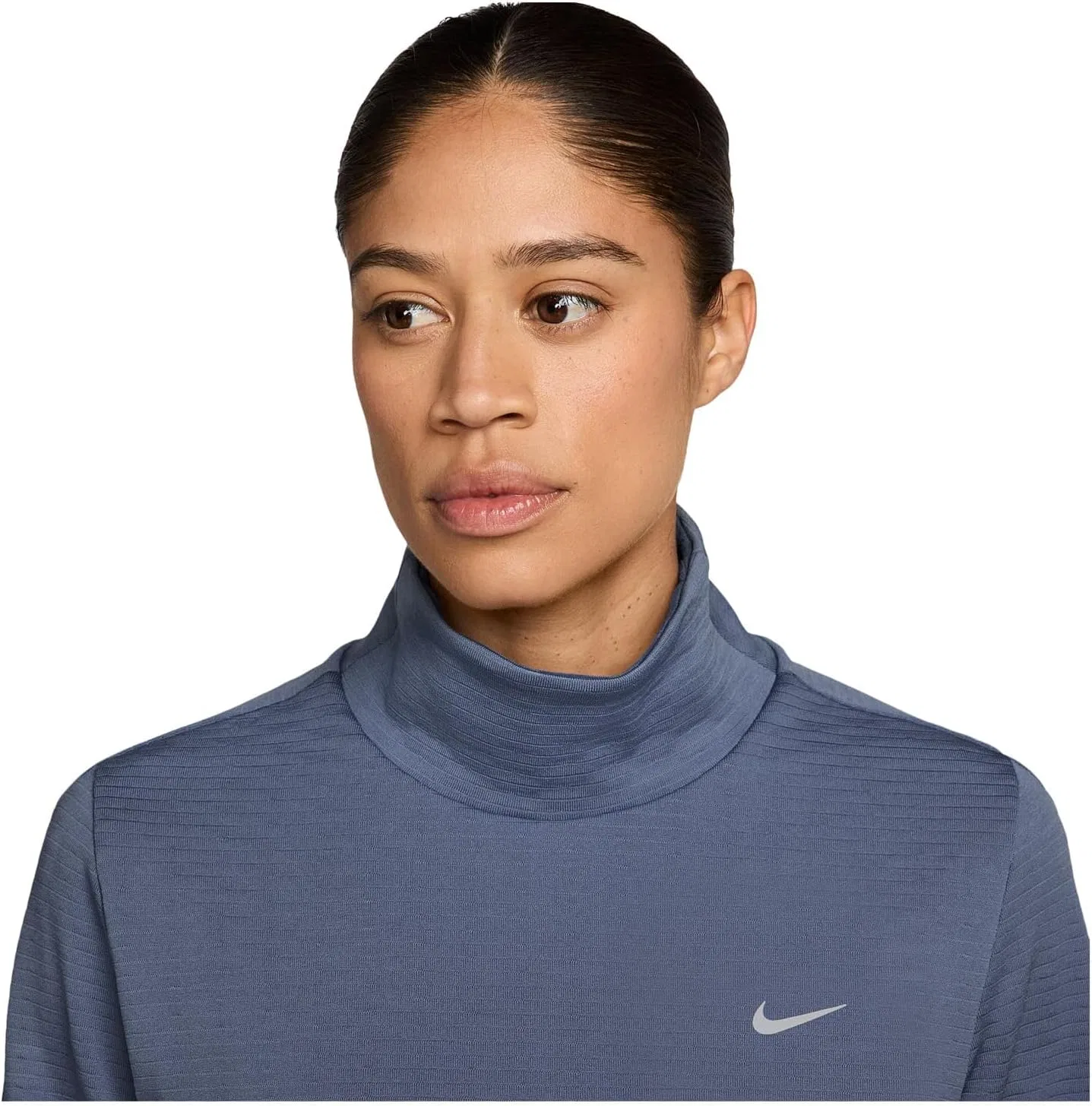 Водолазка Nike Swift Sphere Thermo-fit, цвет World Indigo/Reflective Silver — фото 3