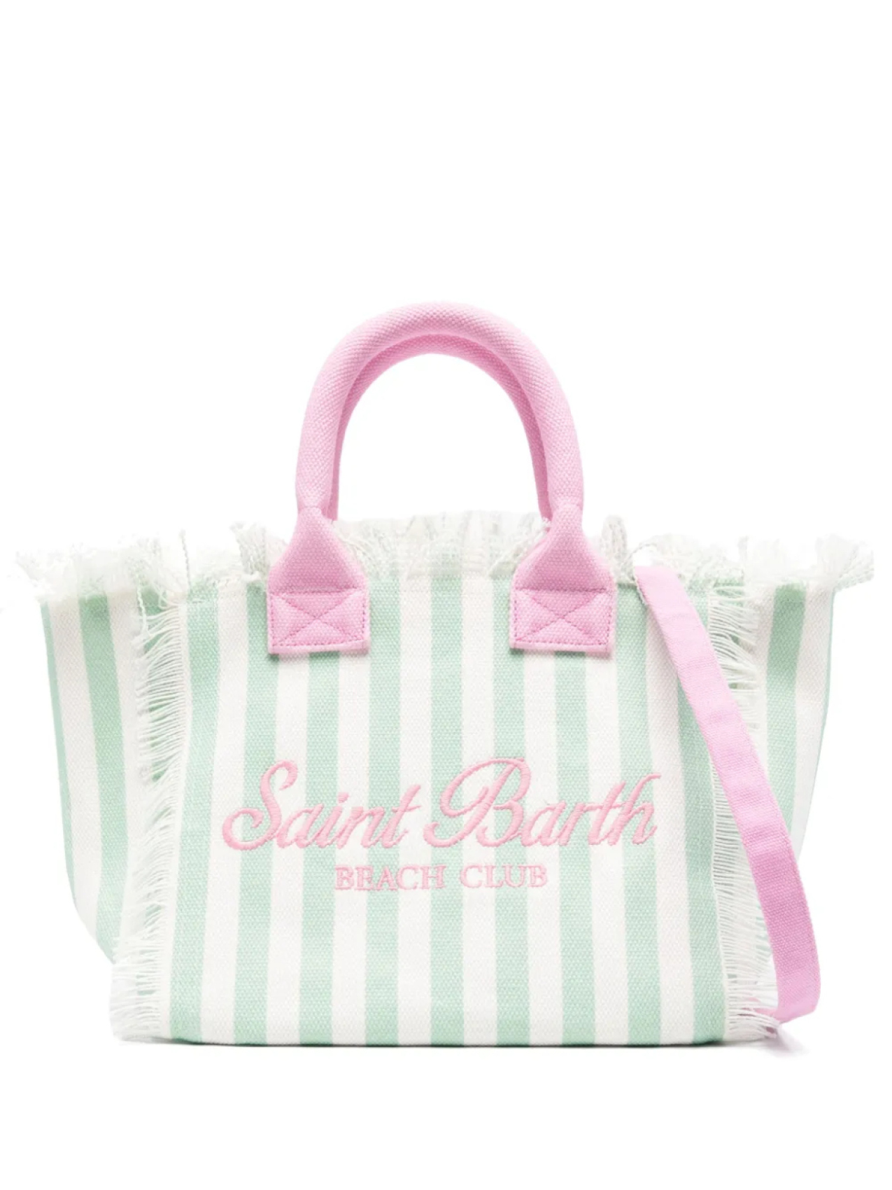 

Сумка с бахромой MC2 Saint Barth Kids, зеленый