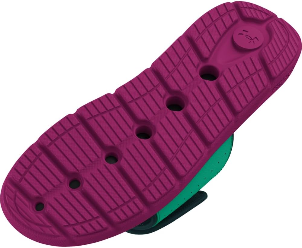Under Armour мужские сланцы Ignite Pro Graphic, (302) Comet Green/Blackout Teal/Magenta Pop — фото 3