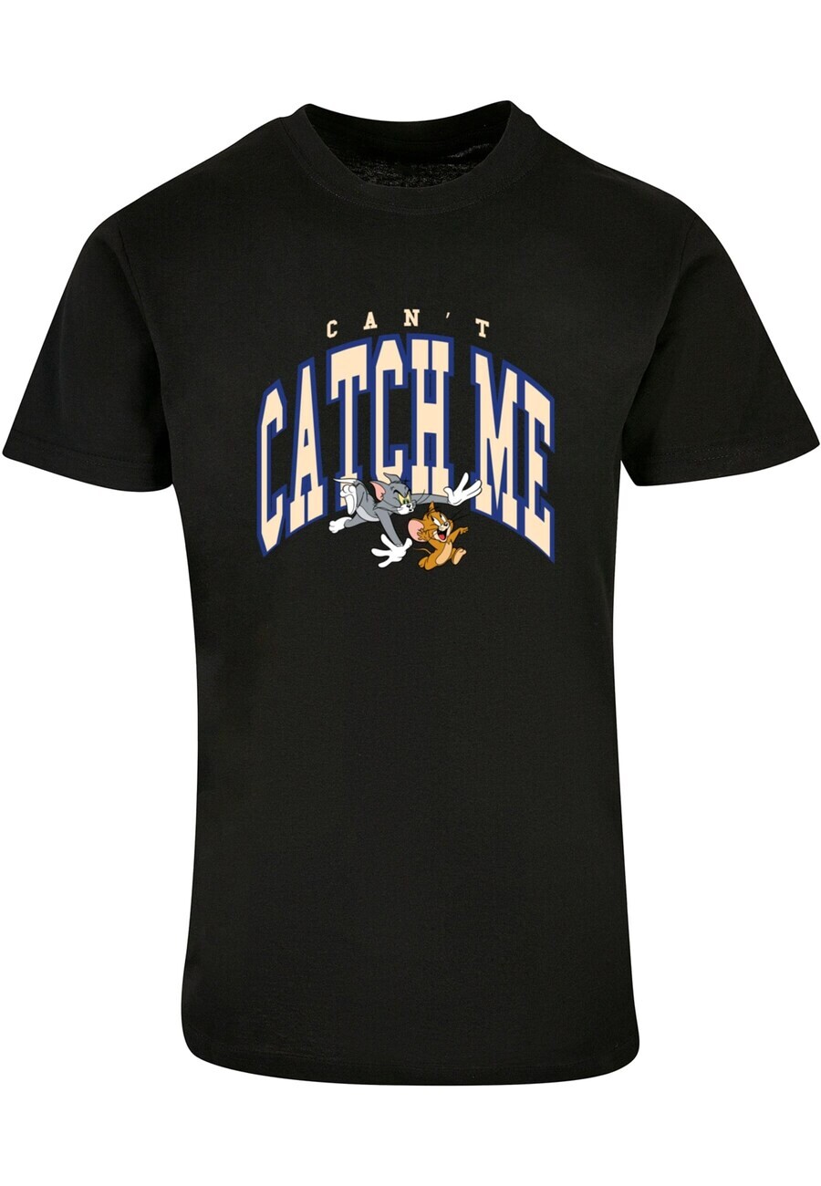 

Классическая футболка ABSOLUTE CULT Shirt Tom And Jerry - Can t Catch, черный