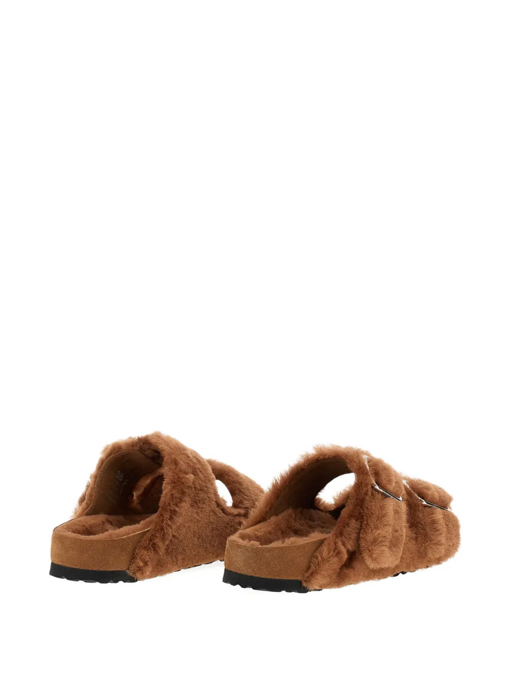 Сандалии Arizona с пряжками Birkenstock, коричневый — фото 4