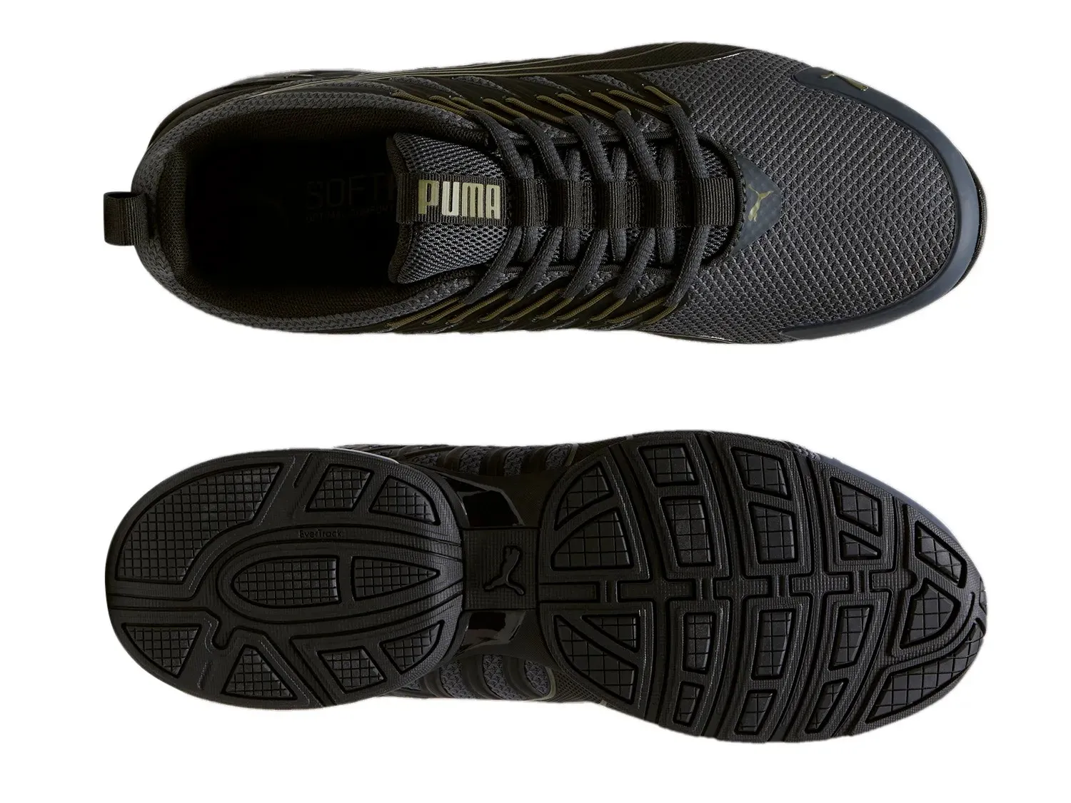 Кроссовки Puma Voltaic Evo Viztech — мужские, угольные — фото 3