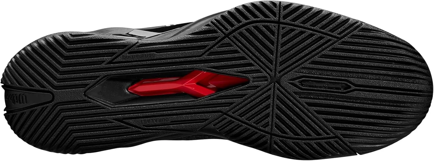 Мужские теннисные кроссовки Rush Pro Extra Duty Wilson, черно-белый — фото 4
