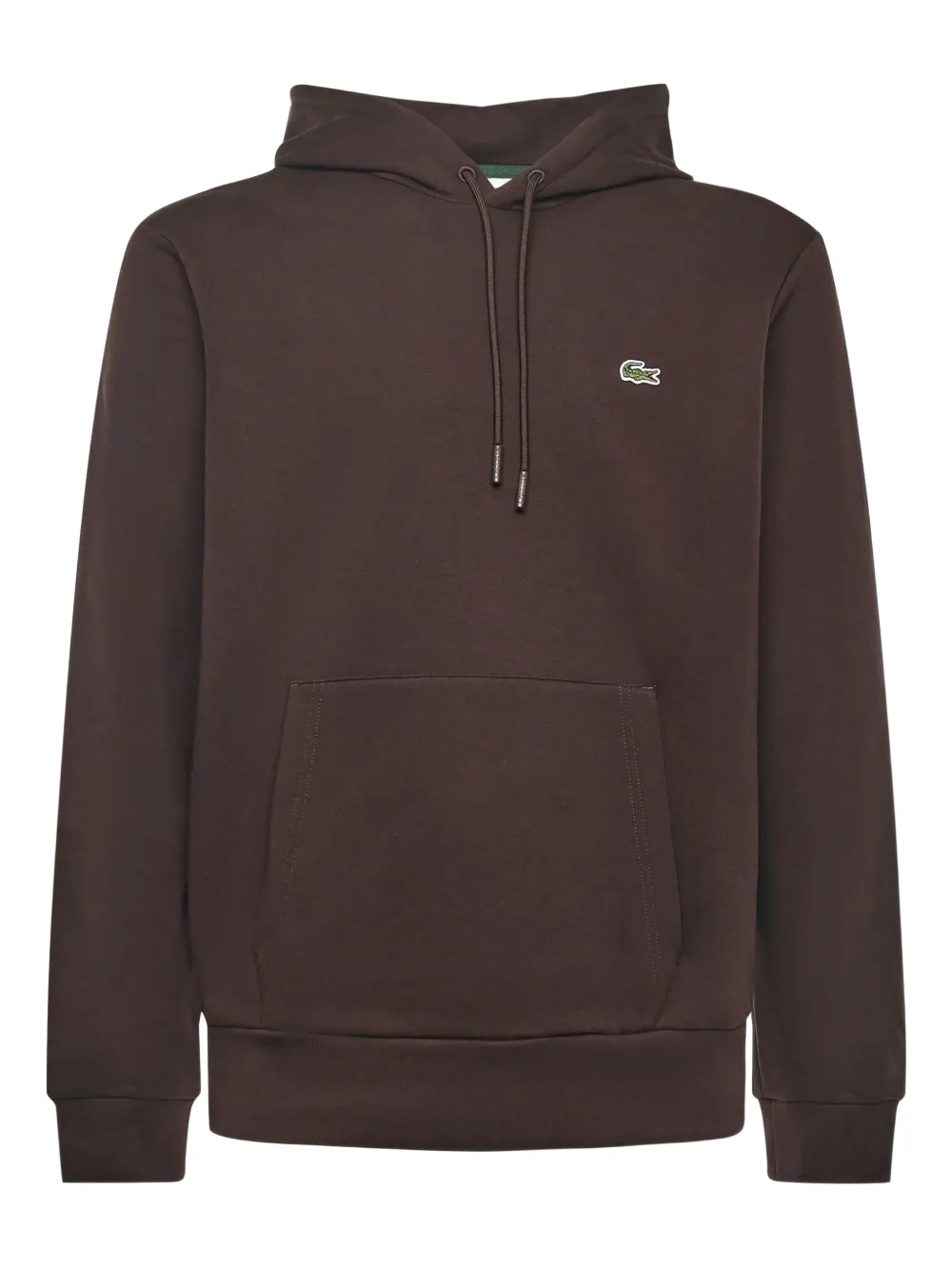 

Худи с кулиской Lacoste, коричневый