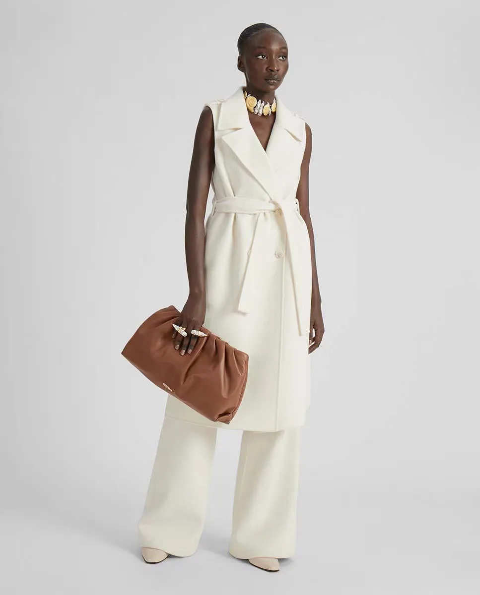 

Женский двусторонний шерстяной жилет Simorra, цвет Crudo