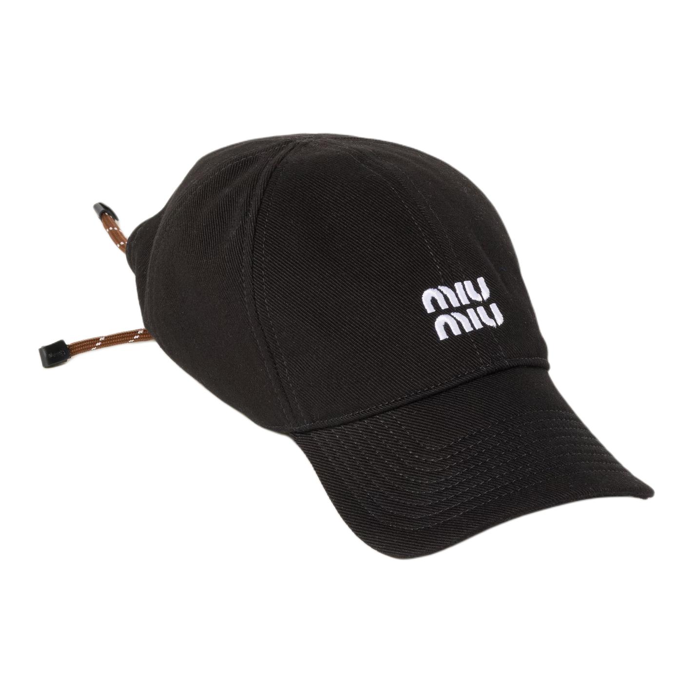 

Джинсовая бейсболка MIU MIU