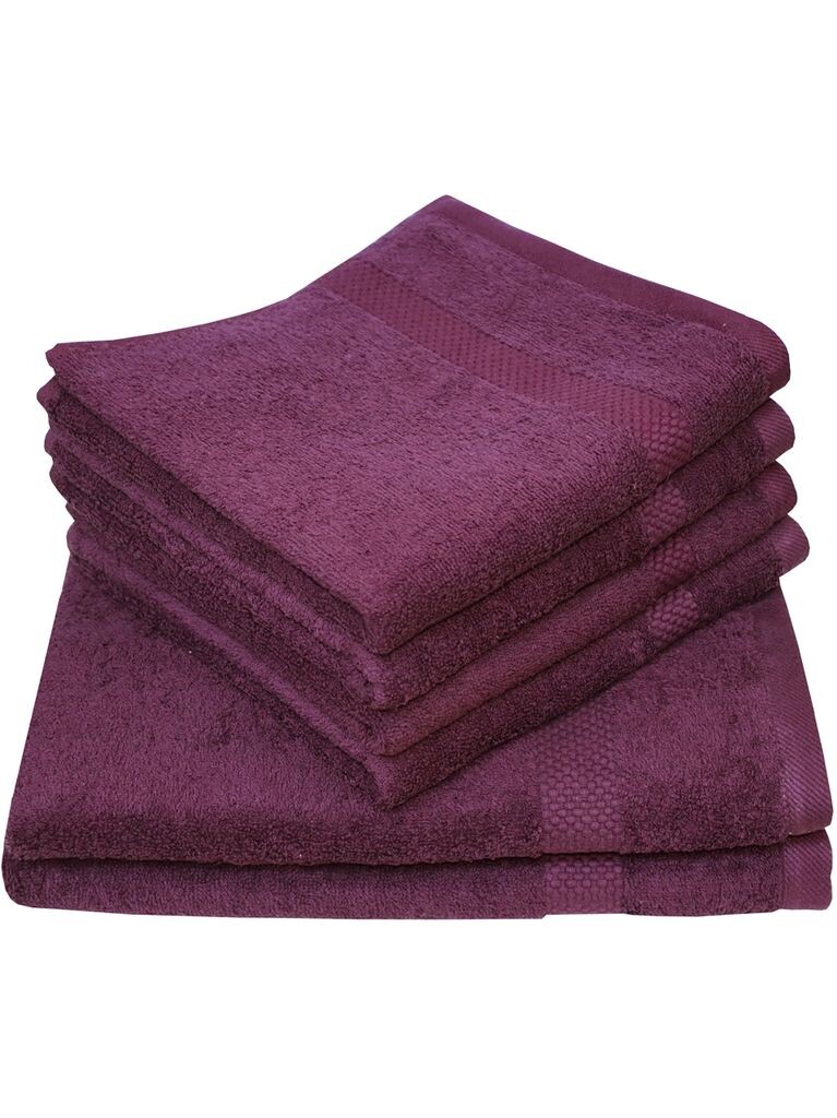 

Dyckhoff Planet Berry 4 полотенца для рук 50 х 100 см, 2 полотенца для душа 70 х 140 см, фиолетовый