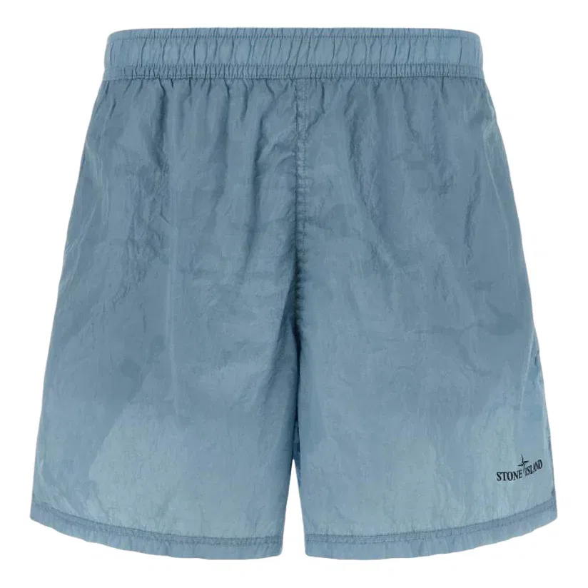 Плавки средней длины STONE ISLAND B100002, синий