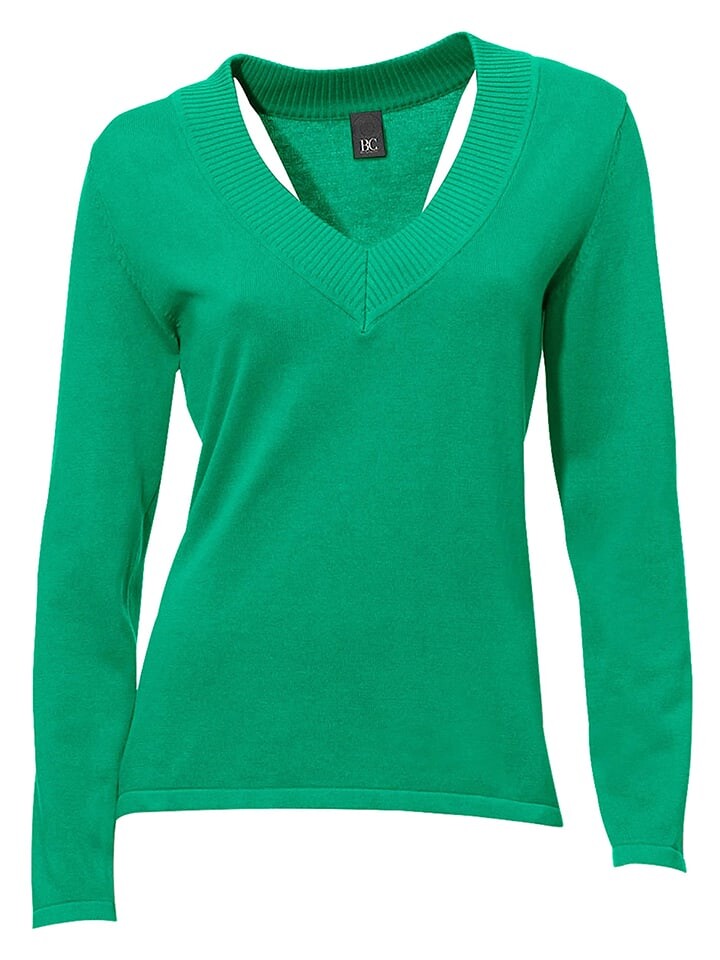 

Пуловер Heine Pullover, зеленый