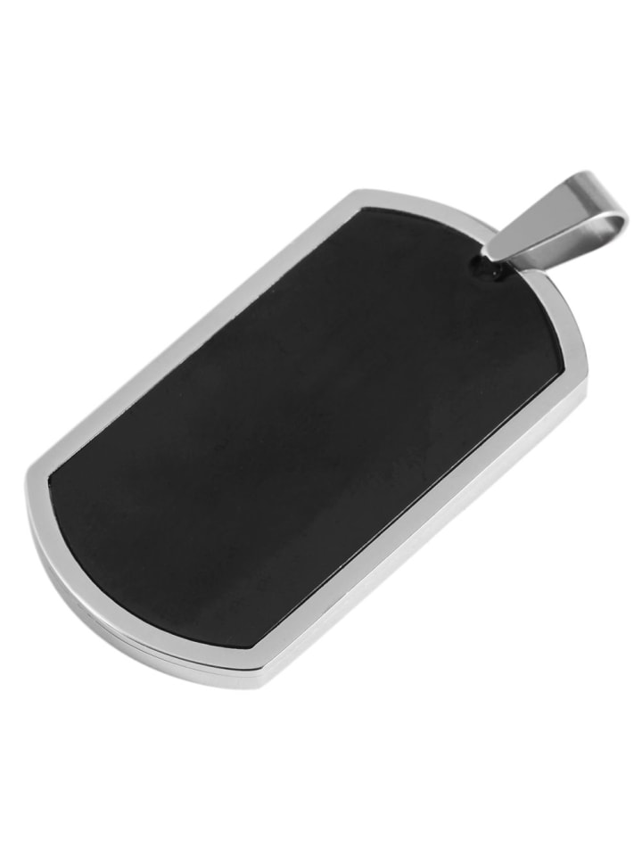 

Adeliás Подвеска унисекс из нержавеющей стали, черная