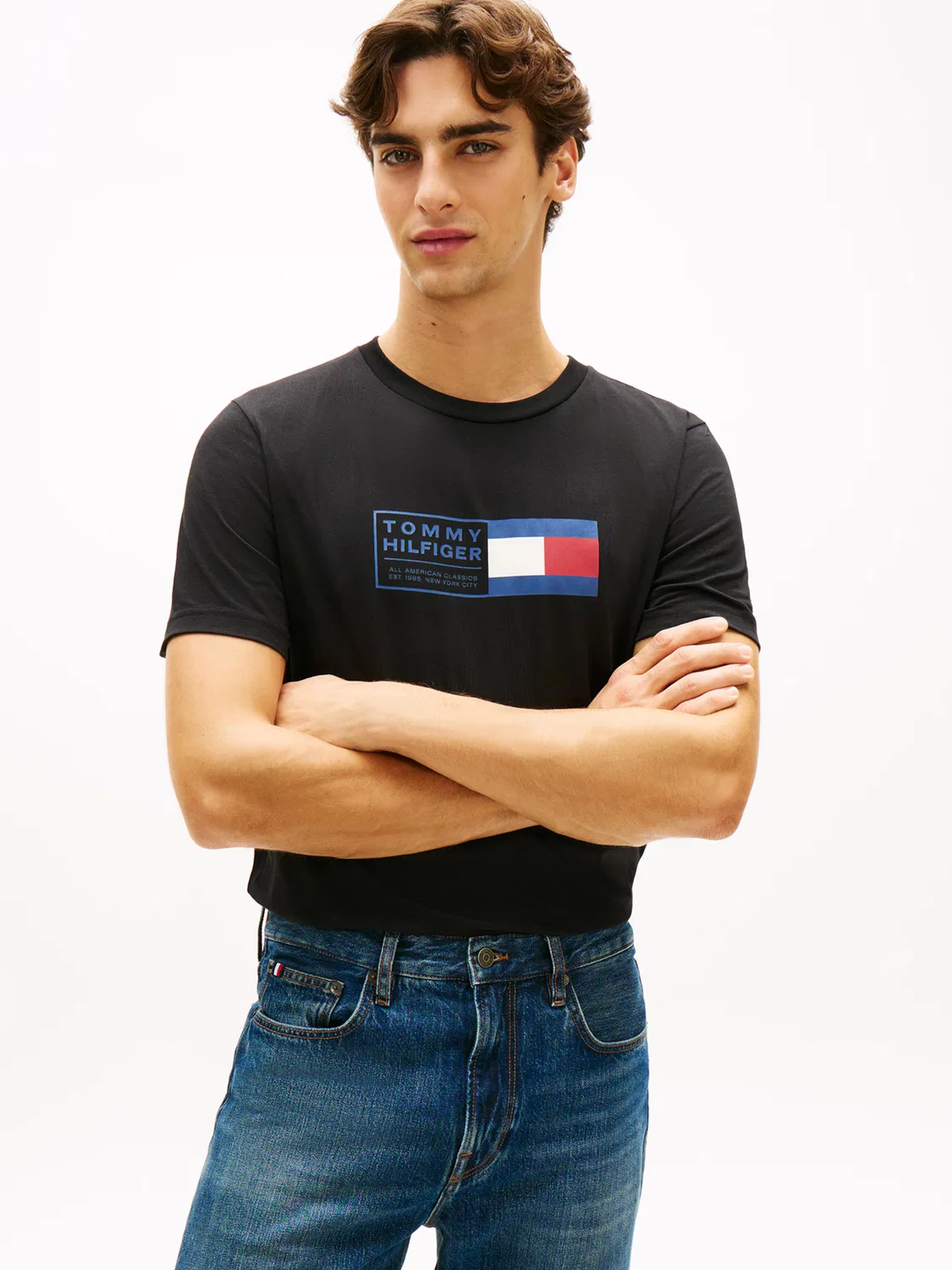 Футболка 'BRAND LOVE' Tommy Hilfiger, Black — фото 3