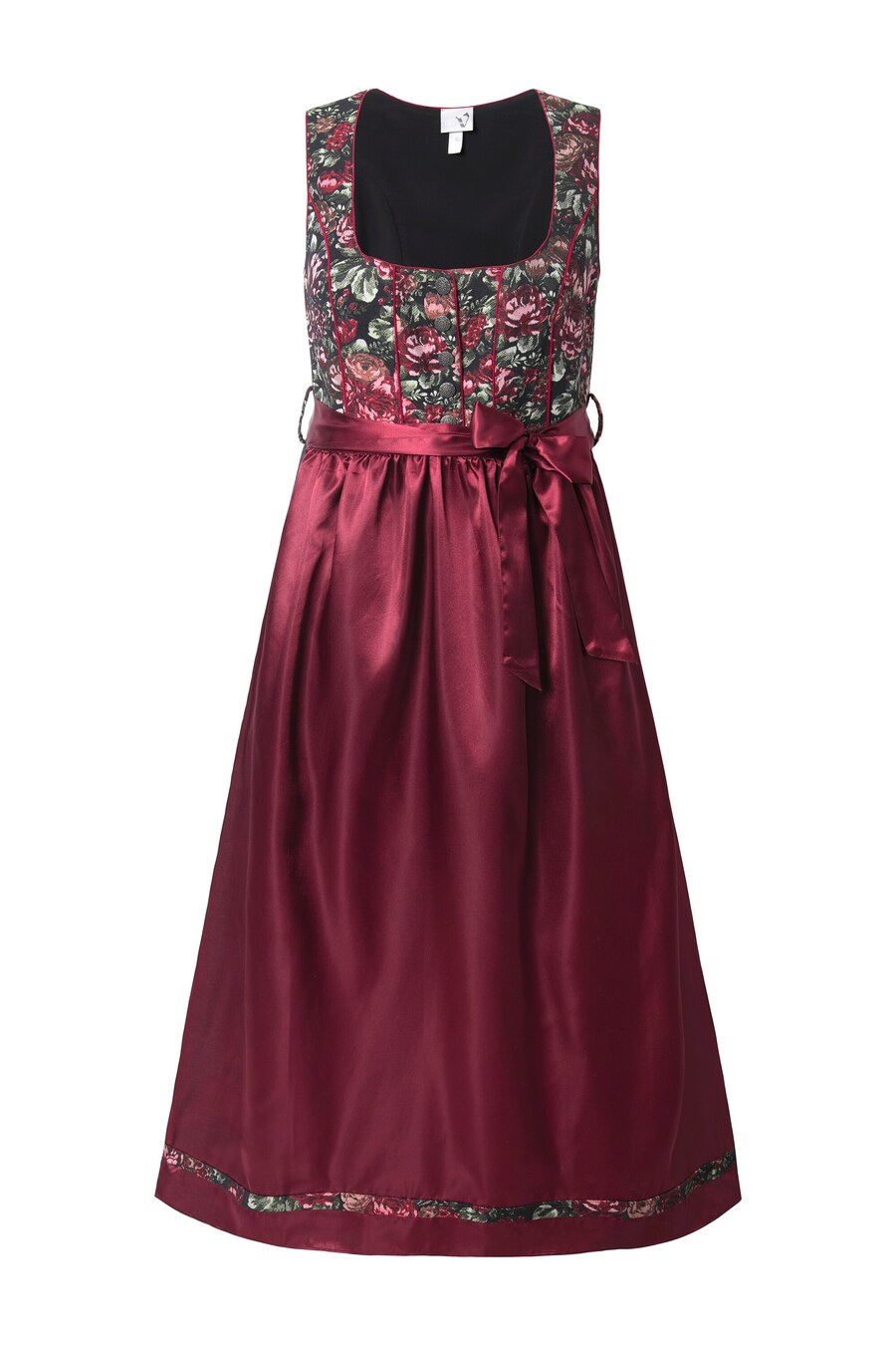 

Миди платье Ulla Popken, Dark green/Bordeaux