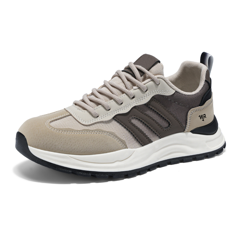 

NANJIREN Низкие кеды мужские повседневные хаки коричневые, цвет Khaki Brown