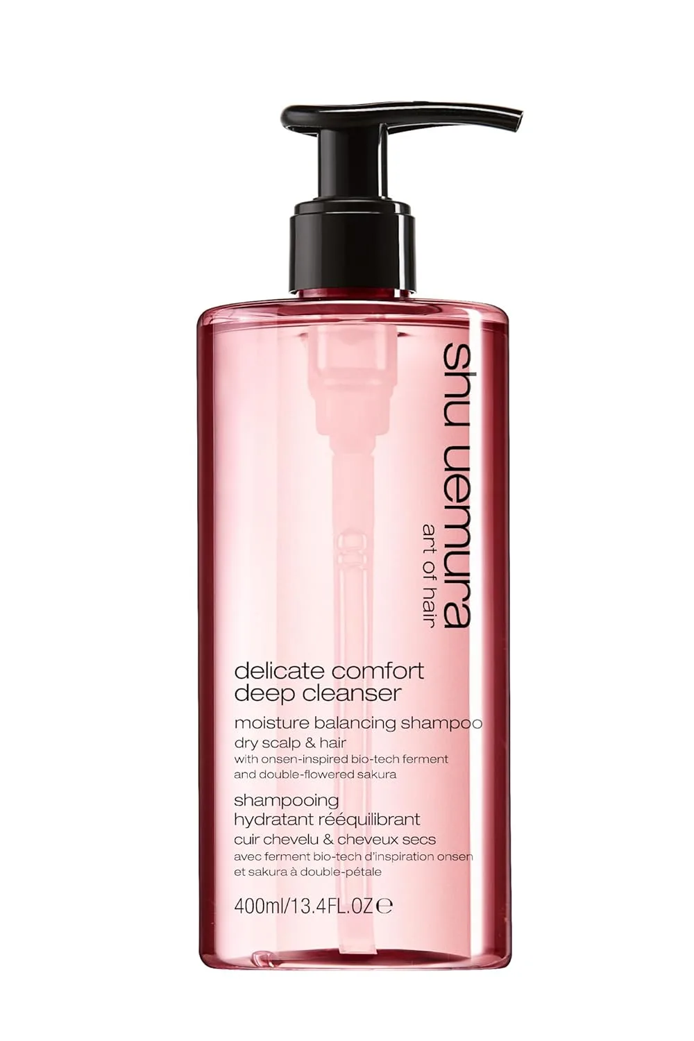 Shu Uemura Art of Hair Delicate Comfort Clarifying Shampoo - очищающий и смягчающий шампунь для сухой кожи головы и волос, 13,4 жидких унции.