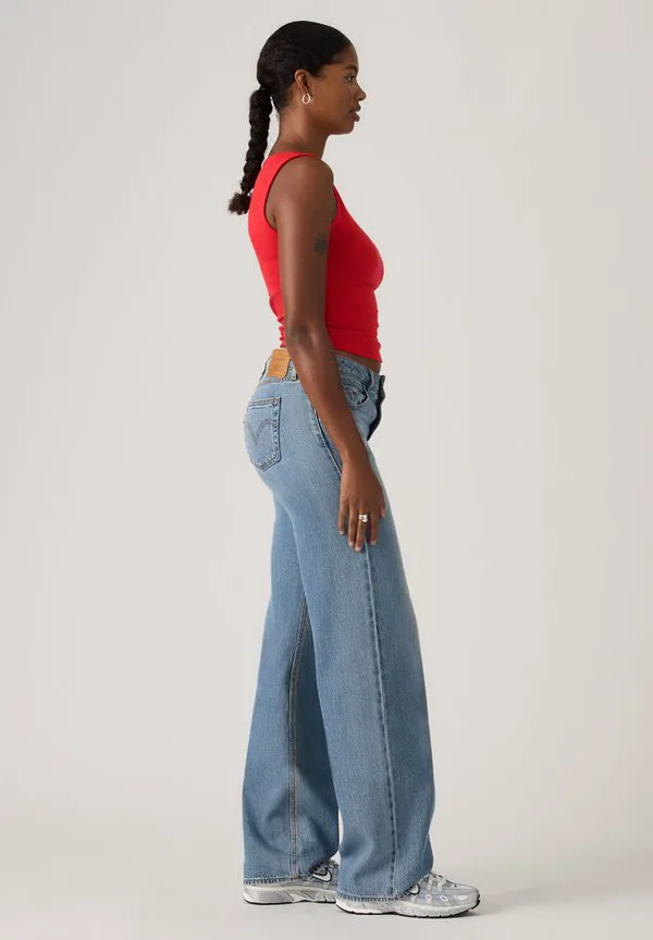 Свободные джинсы прямого кроя с низкой посадкой Levi'S, Business Day - Medium Indigo — фото 4