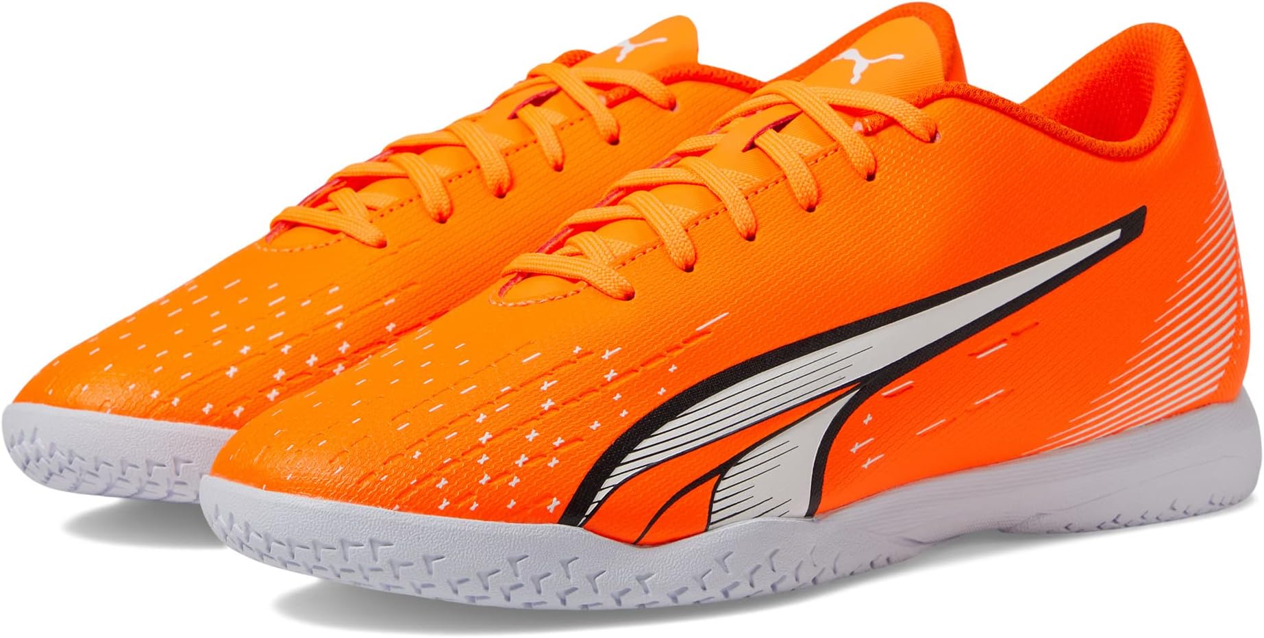 

Кроссовки PUMA Ultra Play Indoor Training, цвет Ultra Orange/Puma White/Blue Glimmer