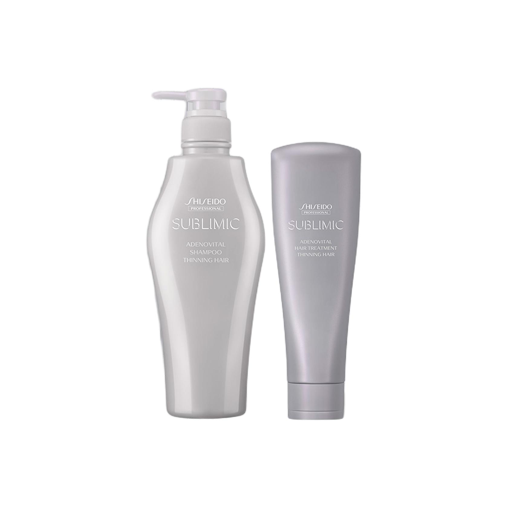 SHISEIDO Volumizing And Fluffing Up Shampoo & Conditioner Sets Strengthening 250g+500ml+1000ml SHISEIDO PROFESSIONAL, two-piece set: vitality shampoo 500ml+hair conditioner 500ml — фото 2