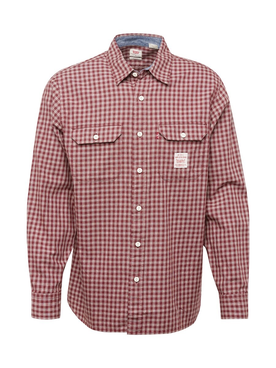 

Клетчатая рубашка LEVI'S Regular fit Button Up Shirt Classic Worker, цвет ruby red
