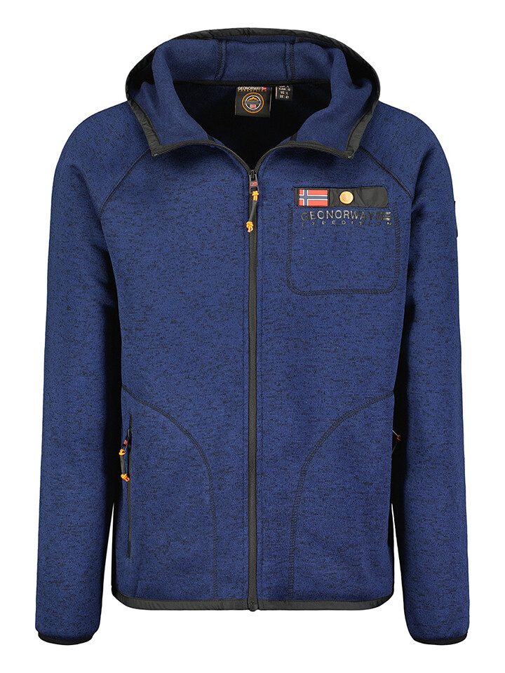 

Флисовая куртка Geographical Norway Tiparni, темно синий