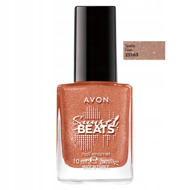 

Лак для ногтей AVON Crushed Crystals SPARKLY FAWN