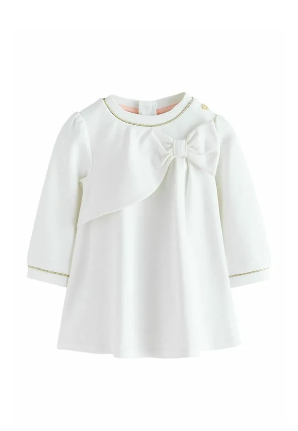 Платье повседневное с бантом и бантом стандартного кроя Baker By Ted Baker, White
