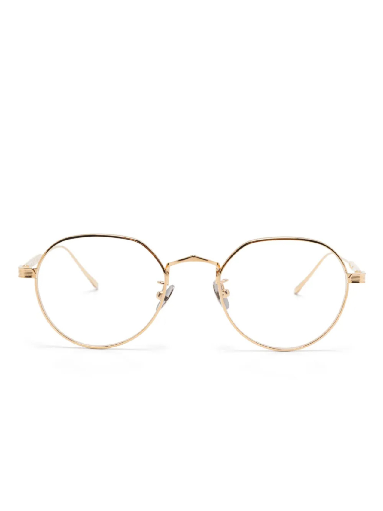 

Cartier Eyewear round-frame очки, золотой