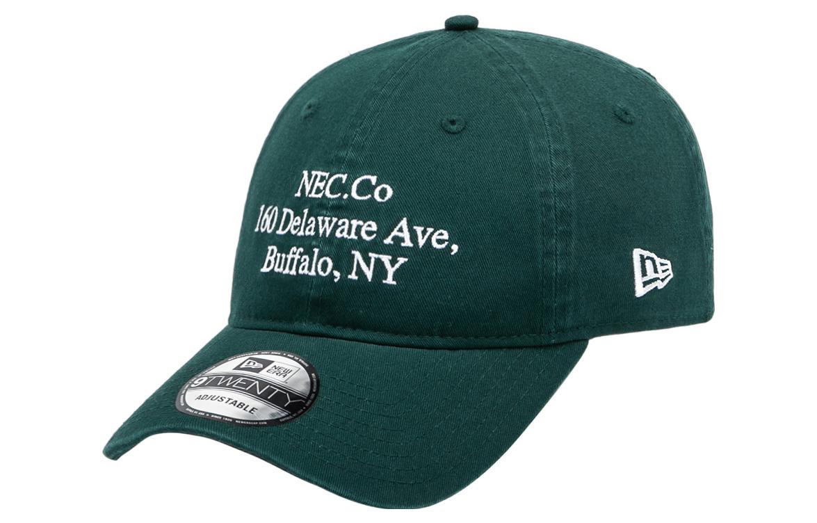 

New Era Хлопковая бейсболка унисекс зеленая, Green