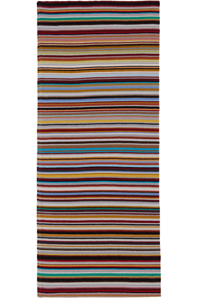 

Шарф из разноцветной мериносовой шерсти в полоску Paul Smith