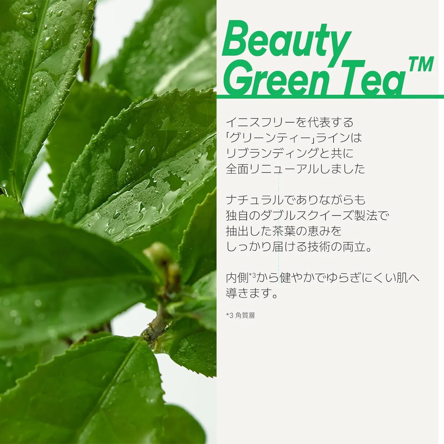 Лосьон Innisfree — Для лица Green Tea Hyaluron Eye & Face Ball, 10 мл — фото 4