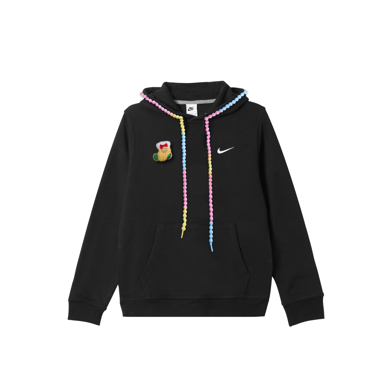 

Nike Мужская толстовка Club с капюшоном, черная, средней толщины