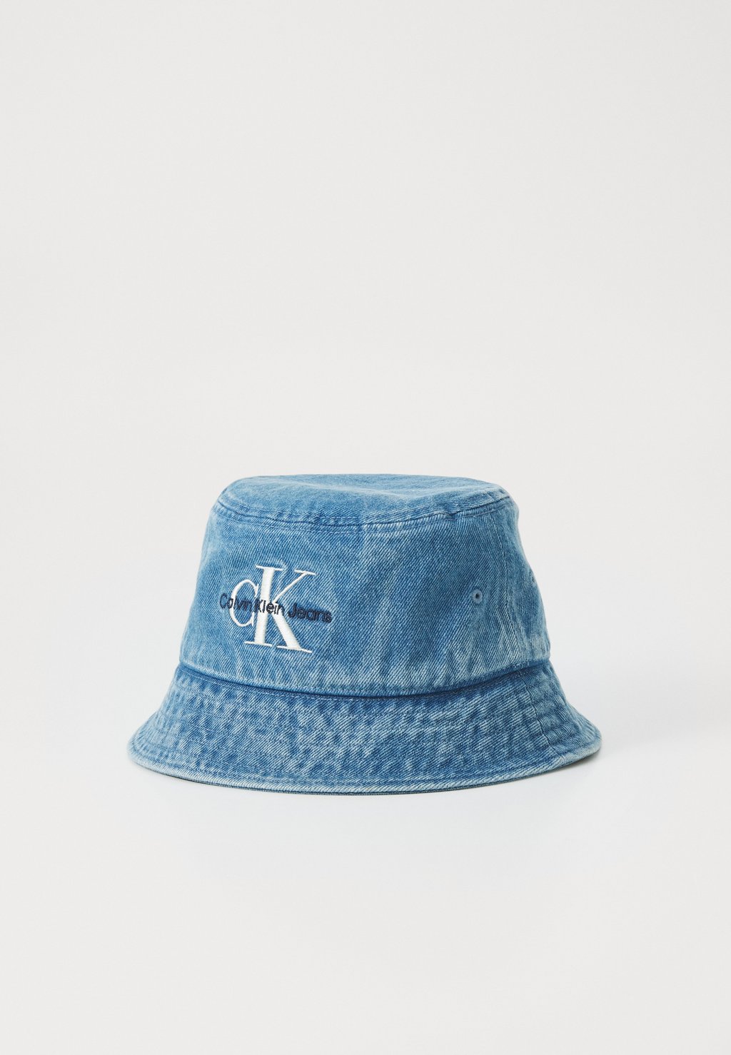 

Шляпа MONO LOGO BUCKET HAT UNISEX Calvin Klein, цвет Vintage Denim