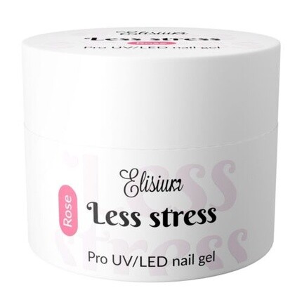 

Less Stress Builder Гель-лак для ногтей Rose 40 мл Elisium Assorted