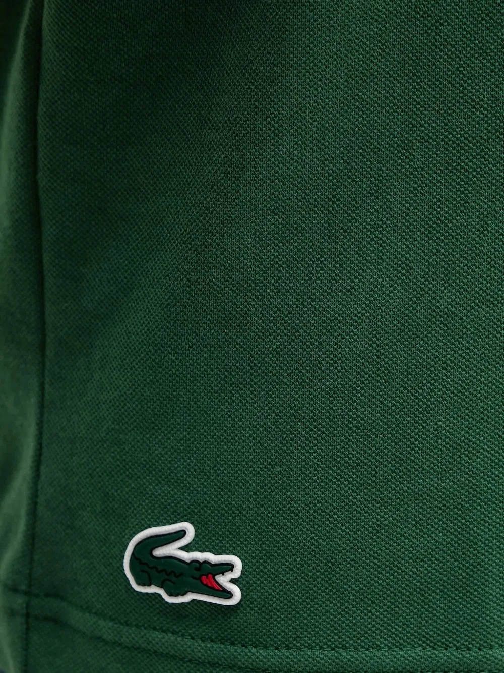 Рубашка поло с нашивкой Lacoste, зеленый — фото 4