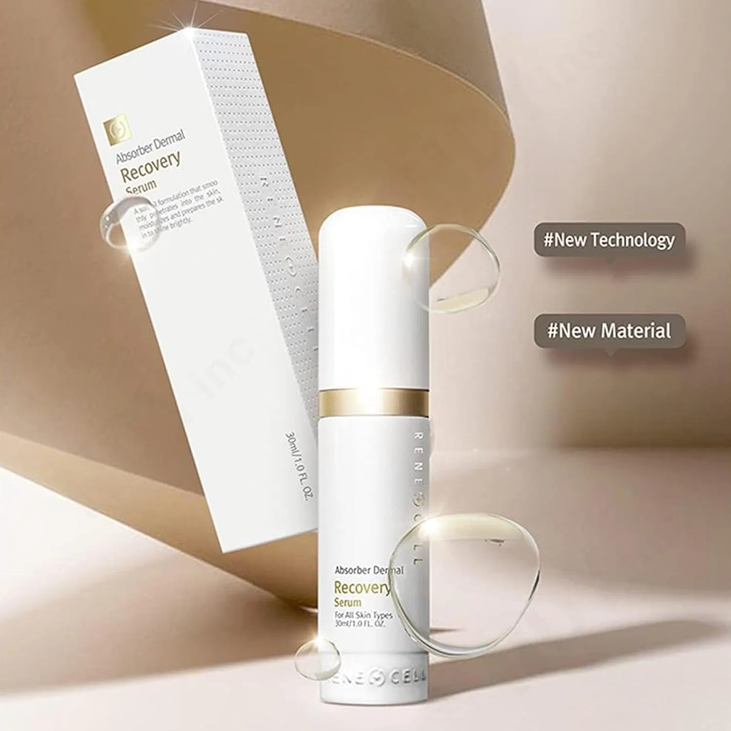 Сыворотка — Восстанавливающая Rene Cell Absorber Damal Recovery Serum, 30 мл — фото 3