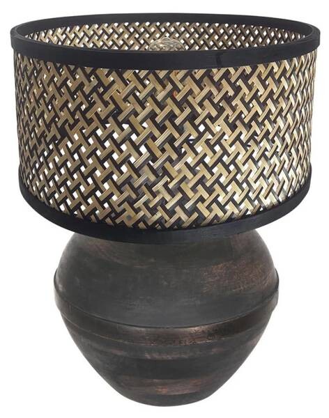 

Декоративная настольная лампа Anne Lighting Set Lyons цвет schwarz natur
