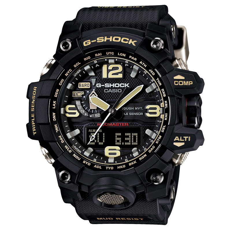 

Мужские часы MASTER OF G-LAND серии GWG-1000-1A черные CASIO