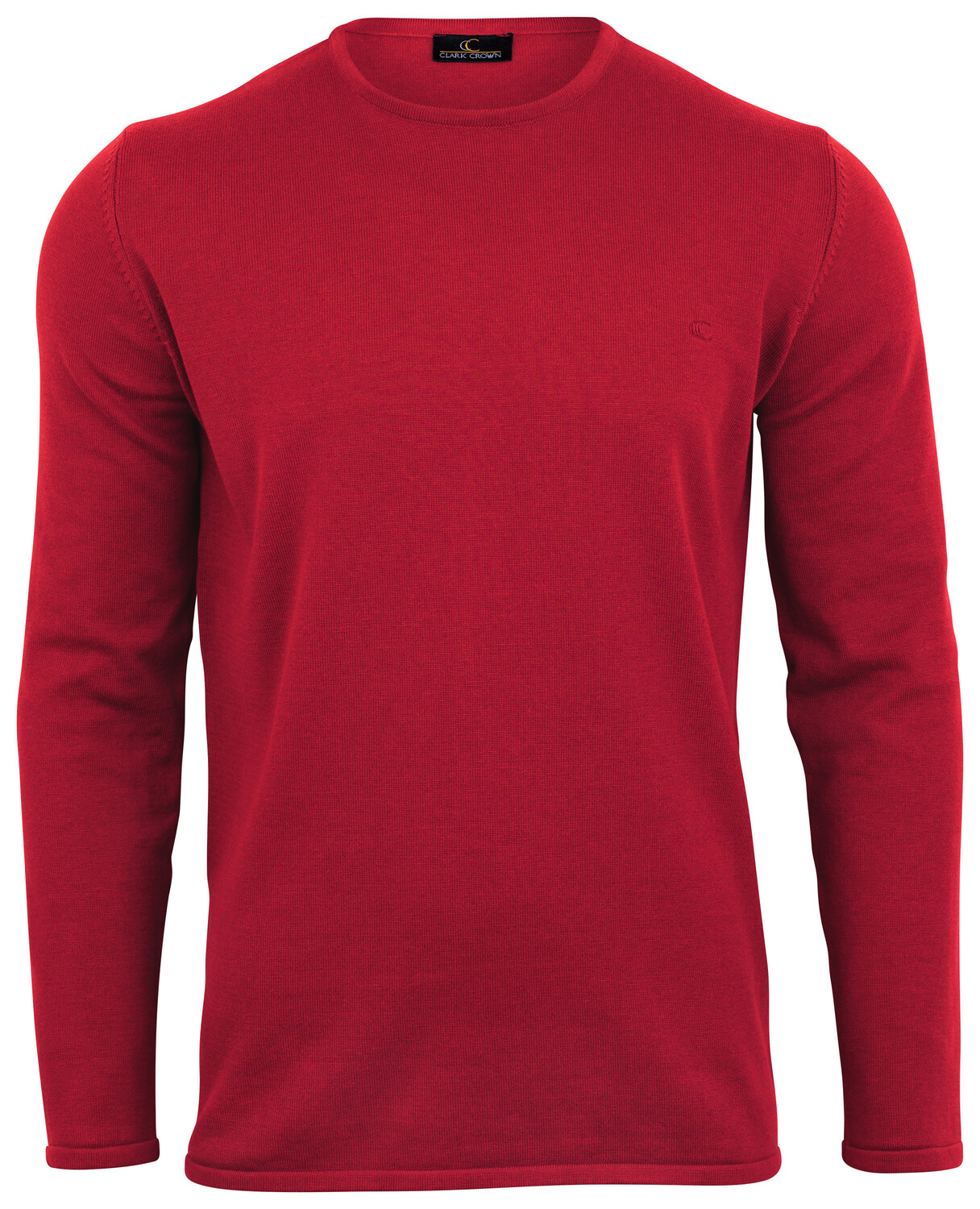 

Толстовка Clark Crown Basic Crew Neck Strickpullover, цвет weinrot
