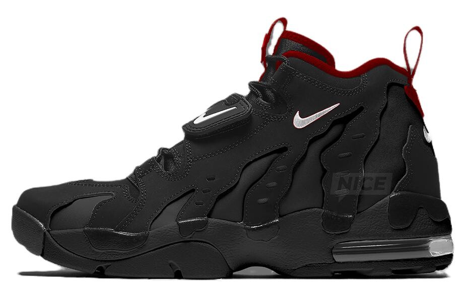 Кроссовки Nike Air DT Max 96 Vintage Basketball Shoes Men Mid-top Black/Red, черный/красный