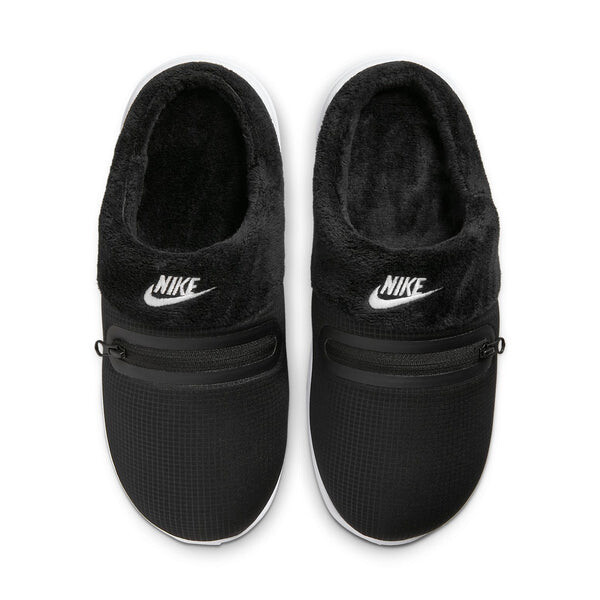Тапочки burrow 'black white' Nike, черный — фото 3