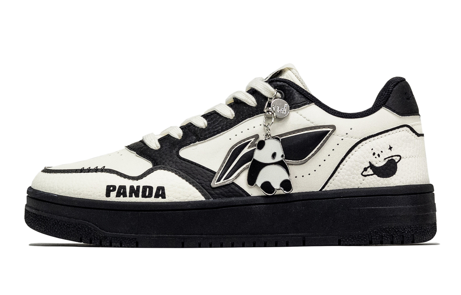 

LINING Мужские низкие кроссовки Tianji Soft для скейтбординга с противоскользящей и износостойкой подошвой, черные