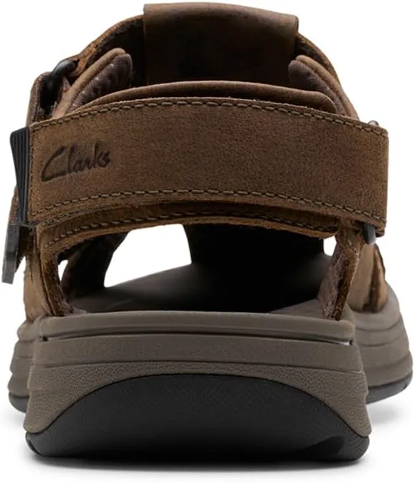 Шлепанцы Clarks mens Saltway Cove, темно-коричневый — фото 3