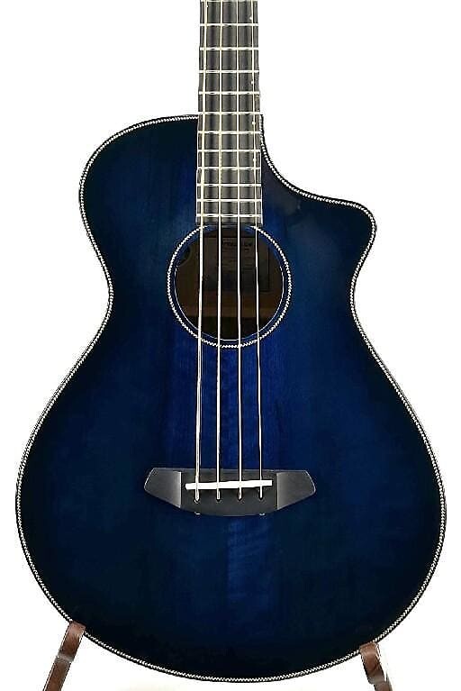 

Басс гитара Breedlove Pursuit Exotic S Concert Twilight CE Acoustic Bass Guitar Ser# CC230301033