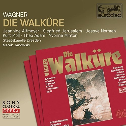 

CD диск Wagner, Richard / Altmeyer, Jeannine / Masur, Kurt: Wagner: Die Walkure